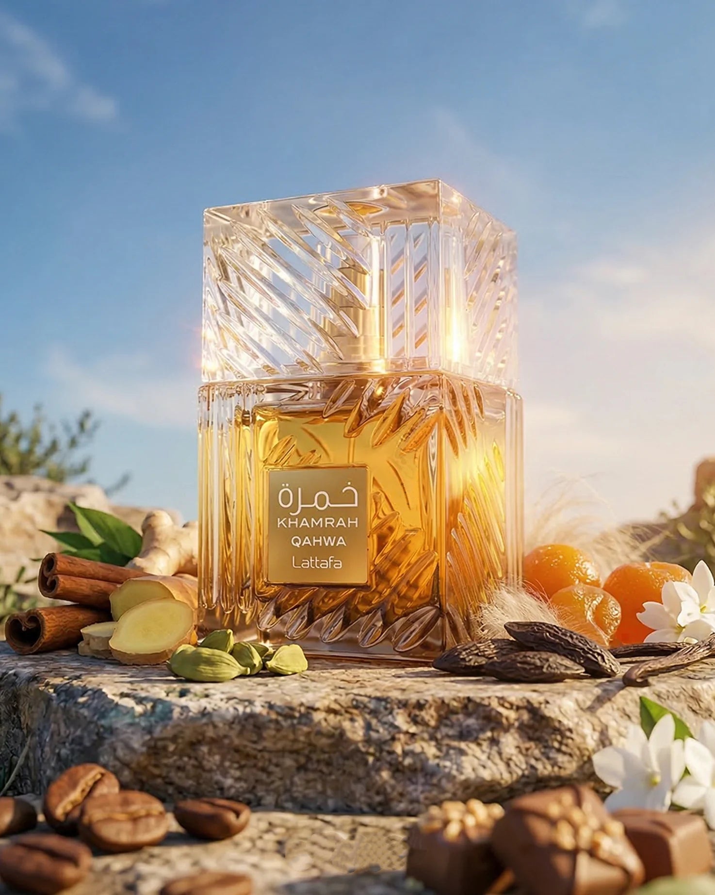 Profumo Lattafa Khamrah Qahwa EDP 100ml - Unisex