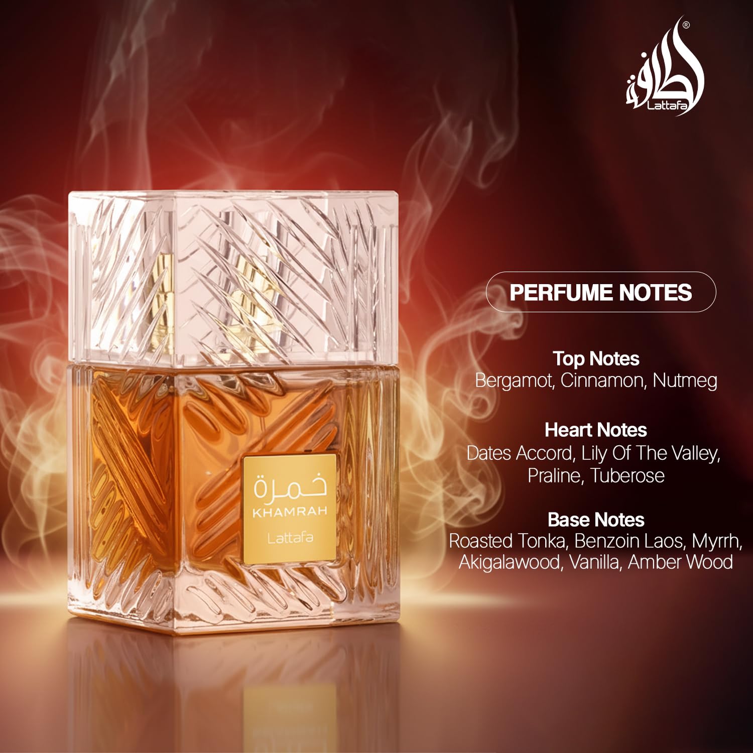 Profumo Lattafa Khamrah EDP 100ml - Unisex
