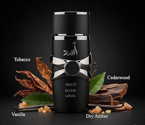 Profumo Lattafa Asad Elixir EDP 100ml - Uomo