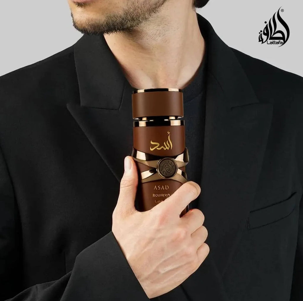 Profumo Lattafa Asad Bourbon EDP 100ml - Unisex