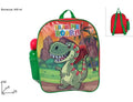 ZAINO DINOSAURO 30 CM PVC CON BORRACCIA BASIC