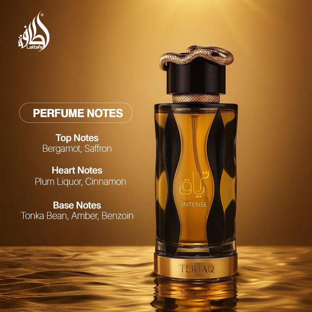 Profumo Lattafa Teriaq Intense EDP 100ml - Unisex